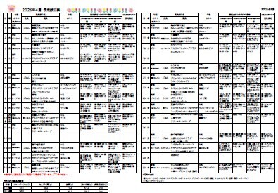4月　給食だより